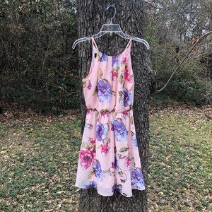 Floral Empire Waist Dress